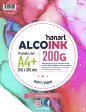 Alkoholimustepaperi 25x32,5cm 10kpl AlcoInk 200g alkoholimusteelle Online Hot Sale