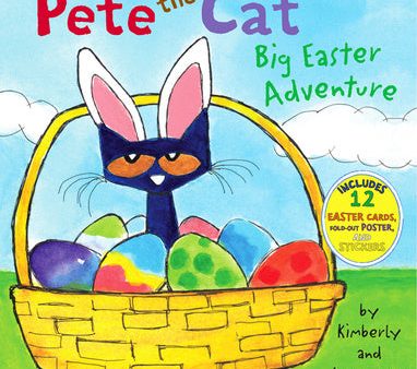 Pete the Cat: Big Easter Adventure: An Easter and Springtime Book for Kids [With 12 Easter Cards and Poster] Online Sale