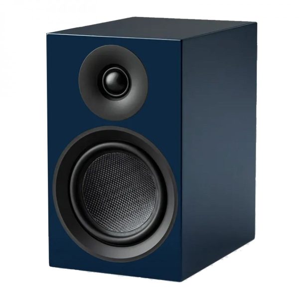 Pro-Ject Speaker Box 5 E Carbon Bookshelf Speakers Pair Satin Steel Blue on Sale