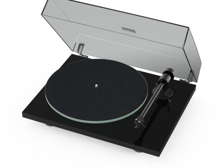 Pro-Ject T1 EVO BT Bluetooth Belt Driven Turntable with Built-In Switchable Phono Preamp Black on Sale