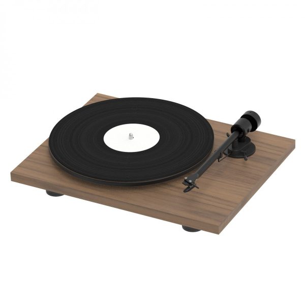 Pro-Ject T1 EVO BT Bluetooth Belt Driven Turntable with Built-In Switchable Phono Preamp Walnut Supply