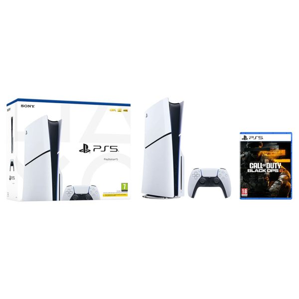 Sony PlayStation 5 Console With Call Of Duty Black Ops 6 Game Extra Controller and Charging Dock Online now