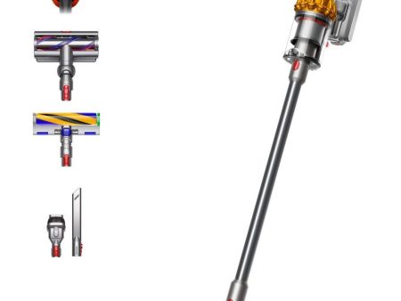 Dyson V15 Detect Absolute Cordless Stick Vacuum Cleaner up to 60 Minutes Run Time Yellow 2024 CLEARANCE Hot on Sale