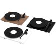 Pro-Ject T1 EVO Phono Belt-Driven Turntable with Built-In Switchable Phono Preamp Walnut Online Sale