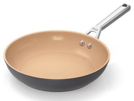 Ninja CW90024UK Extended Life Ceramic 24cm Frying Pan Apricot Online Sale