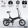 Riley RB1 Foldable Electric Bike Black Fashion