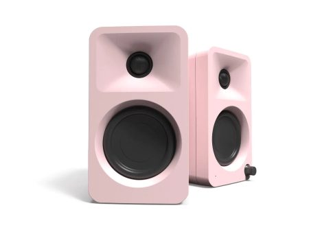 Kanto Ora Powered Reference Desktop Speakers with Bluetooth Matte Pink Online Hot Sale