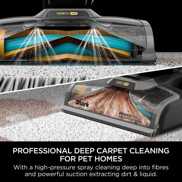 Shark EX300UK CarpetXpert HairPro Pet Deep Carpet Cleaner with Built-In StainStriker Discount