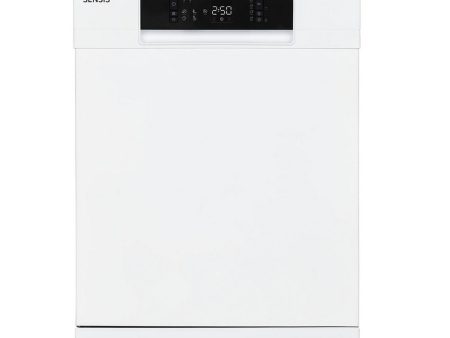 Sensis DWF0114FSDW Freestanding Full Size Dishwasher White with 14 Place Settings Sale