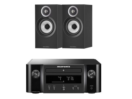 Marantz Melody X MCR612 Hifi Network System with Bowers & Wilkins 607 S3 Speakers Black Online Hot Sale