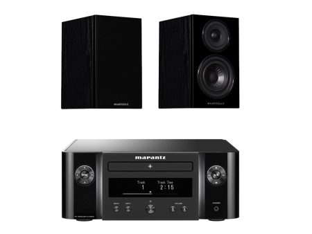 Marantz Melody X MCR612 Hifi Network System with Wharfedale Diamond 12.0 Bookshelf Speakers Pair Black Supply