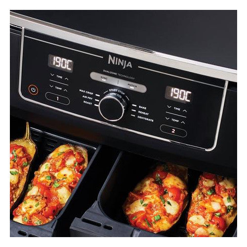 Ninja Foodi MAX Dual Zone Air Fryer AF400UK 9.5L Clearance For Sale