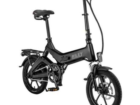 Riley RB1 Foldable Electric Bike Black Fashion