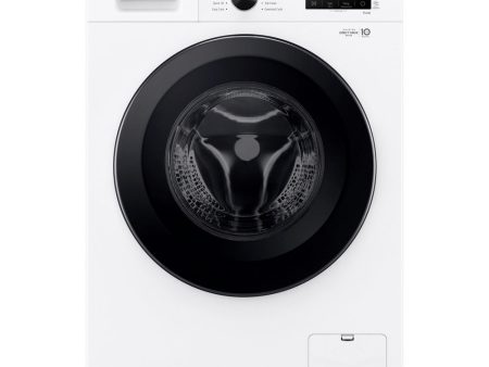 LG F4X1009NWK X10 Series Direct Drive WiFi-enabled 9 kg 1400 Spin Washing Machine White Fashion