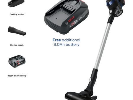 Bosch BBS611GBKIT Unlimited Serie 6 ProClean Cordless Cleaner Plus Additional Battery on Sale