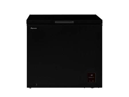 Fridgemaster MCF198EB 191 Litres Chest Freezer Black Fashion