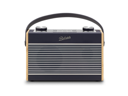 Roberts Rambler Classic DAB DAB+ FM RDS Bluetooth Radio Navy Blue Hot on Sale