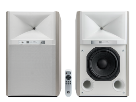 JBL 4329P Wireless Studio Monitor Speakers White Hot on Sale