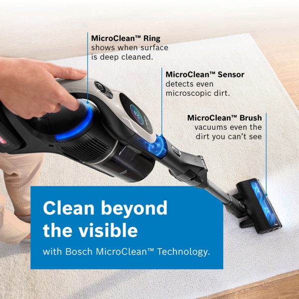 Bosch BBS1041GGB Unlimited 10 Cordless Vacuum Cleaner up to 80 Minutes Runtime Graphite Online Hot Sale