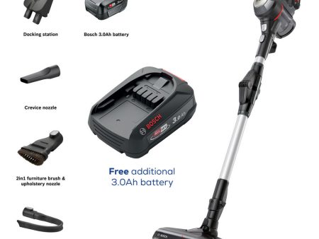 Bosch BCS711GBKIT Unlimited 7 ProHome Cordless Vacuum Cleaner Plus Additional Battery Discount